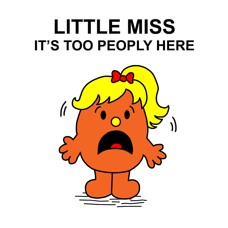 Little Miss And Mr. Men: 32 Illustrations By Me