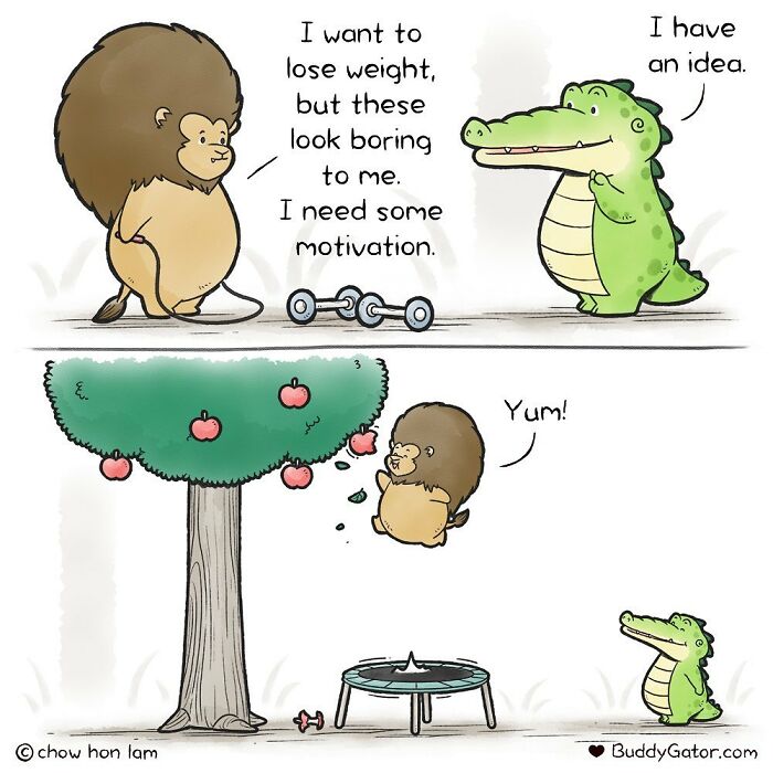 My 20 Comics About Adorable Animals Spreading The Good Vibes Around