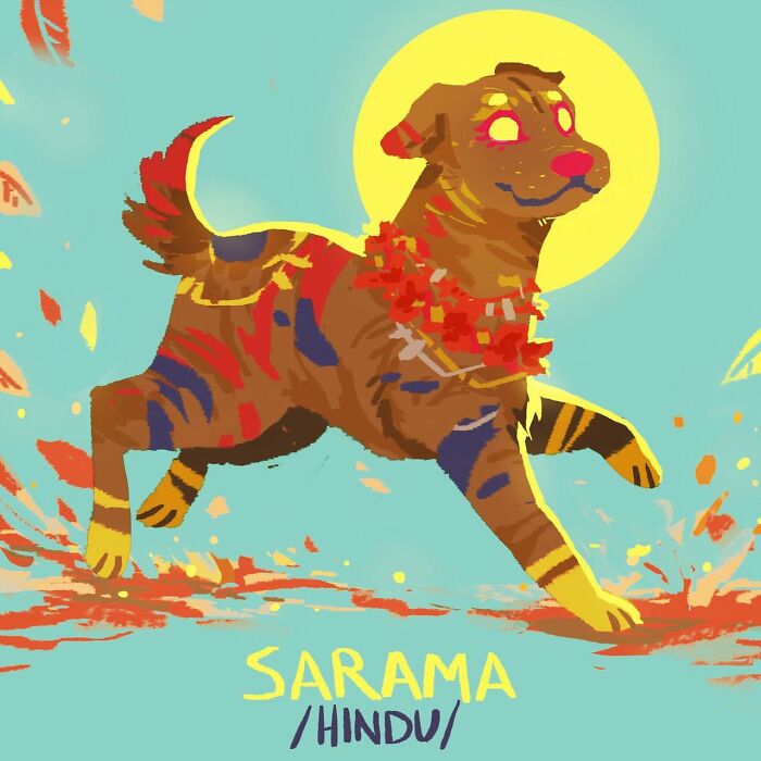 "Mytho Doggo", Artist Creates Series Of Animals Inspired By Japanese Mythology (20 Pics)