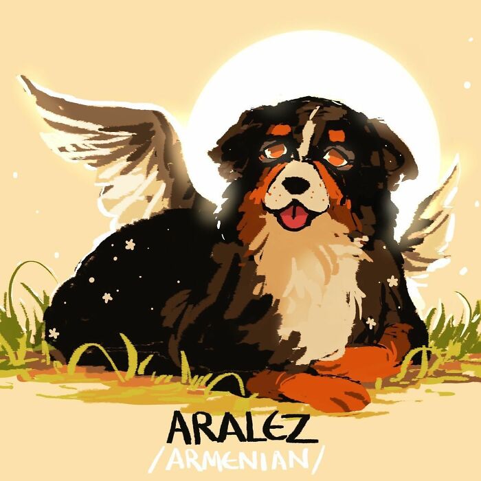 "Mytho Doggo", Artist Creates Series Of Animals Inspired By Japanese Mythology (20 Pics)