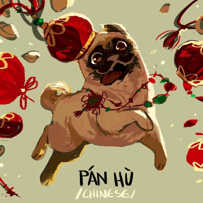 "Mytho Doggo", Artist Creates Series Of Animals Inspired By Japanese Mythology (20 Pics)