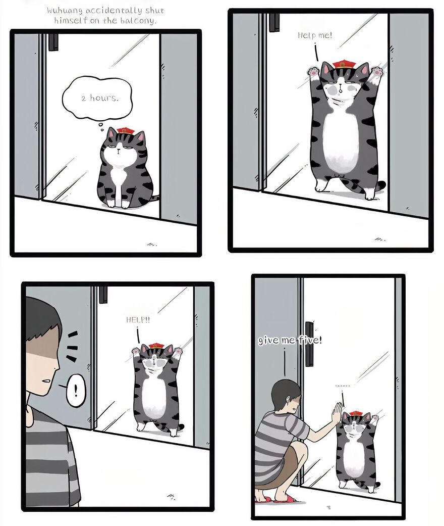 New Comic Book Series Following A Sarcastic Cat And Naive Pug To Launch In The U.S. After Selling Over 3 Million Copies In China! New Comic Book Series Following A Sarcastic Cat And Naive Pug To Launch In The U.S. After Selling Over 3 Million Copies In China!