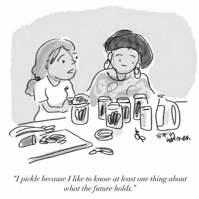 New Yorker Cartoonist Draws Hilariously Clever Comics