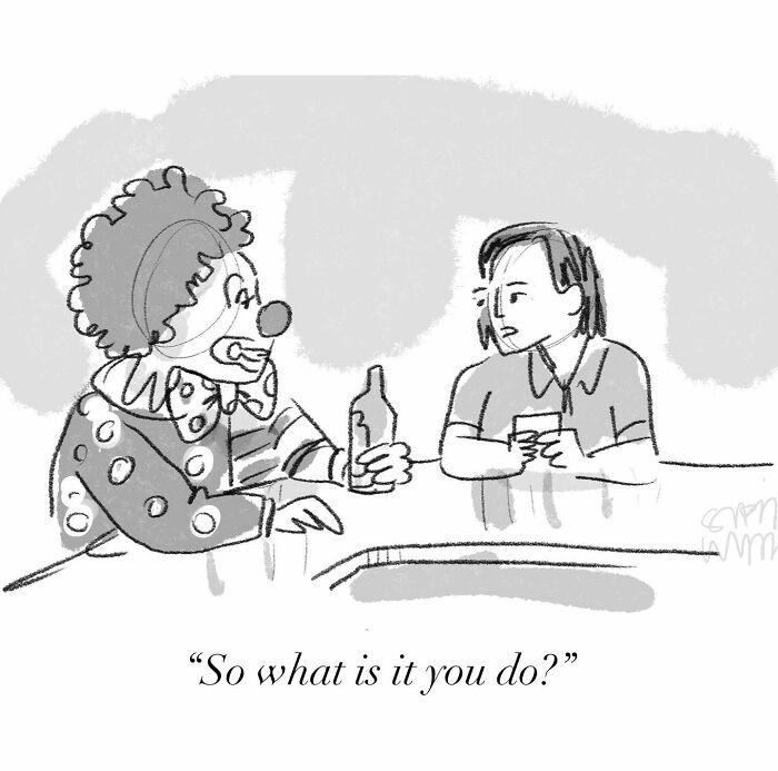 New Yorker Cartoonist Draws Hilariously Clever Comics