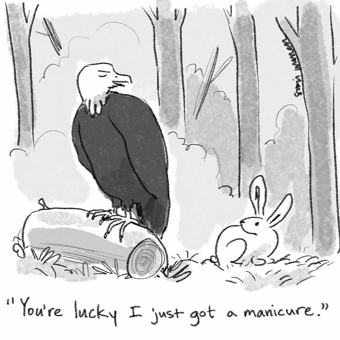 New Yorker Cartoonist Draws Hilariously Clever Comics