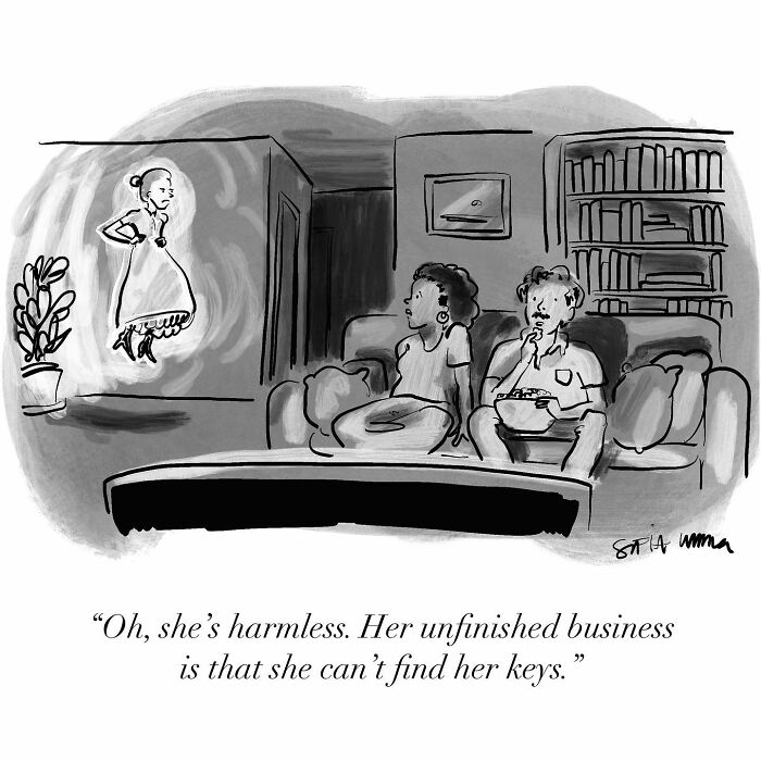 New Yorker Cartoonist Draws Hilariously Clever Comics