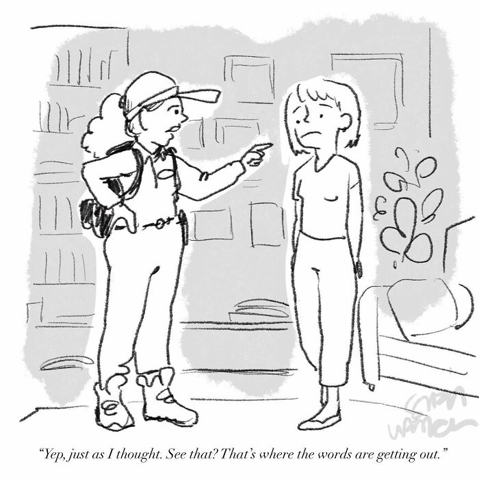 New Yorker Cartoonist Draws Hilariously Clever Comics