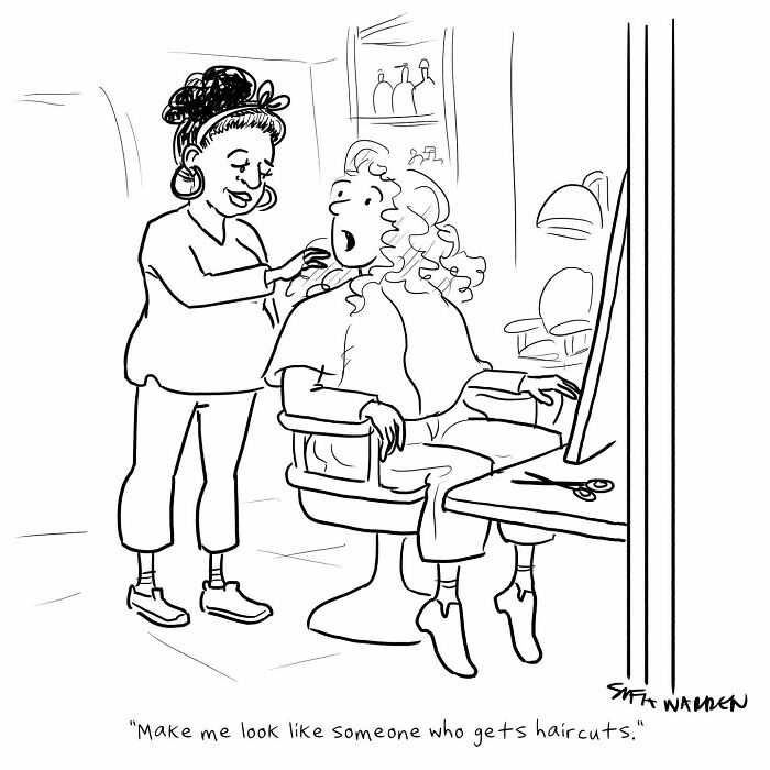 New Yorker Cartoonist Draws Hilariously Clever Comics