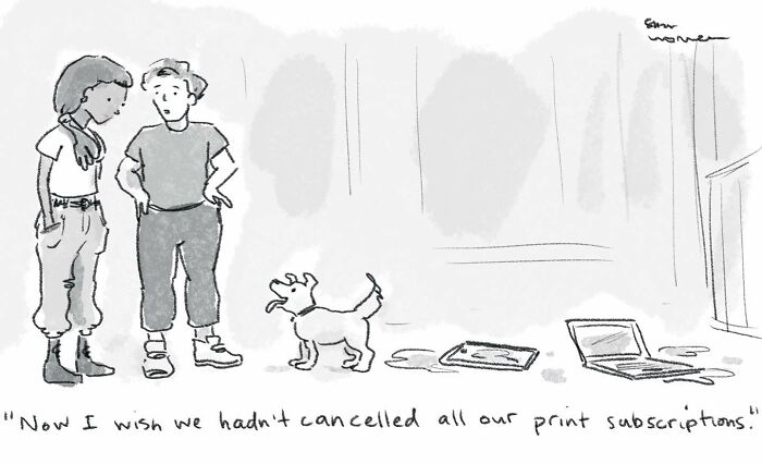 New Yorker Cartoonist Draws Hilariously Clever Comics