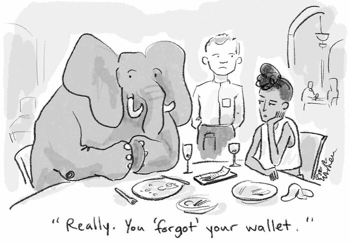 New Yorker Cartoonist Draws Hilariously Clever Comics