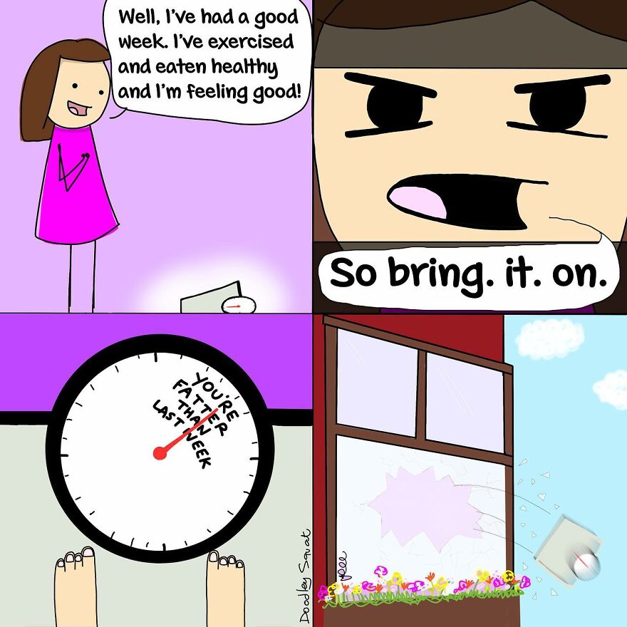 New Witty Comics From The Australian Artist That Every Woman Can Relate To