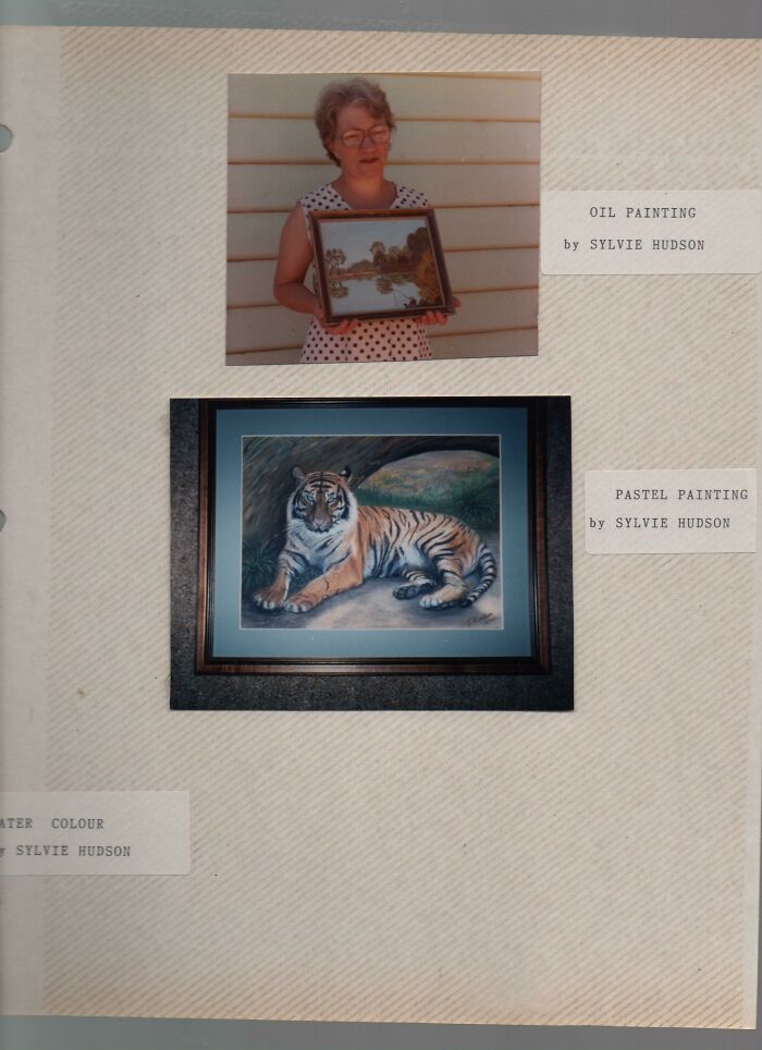 This Is My Grandma And Some Of Her Artwork