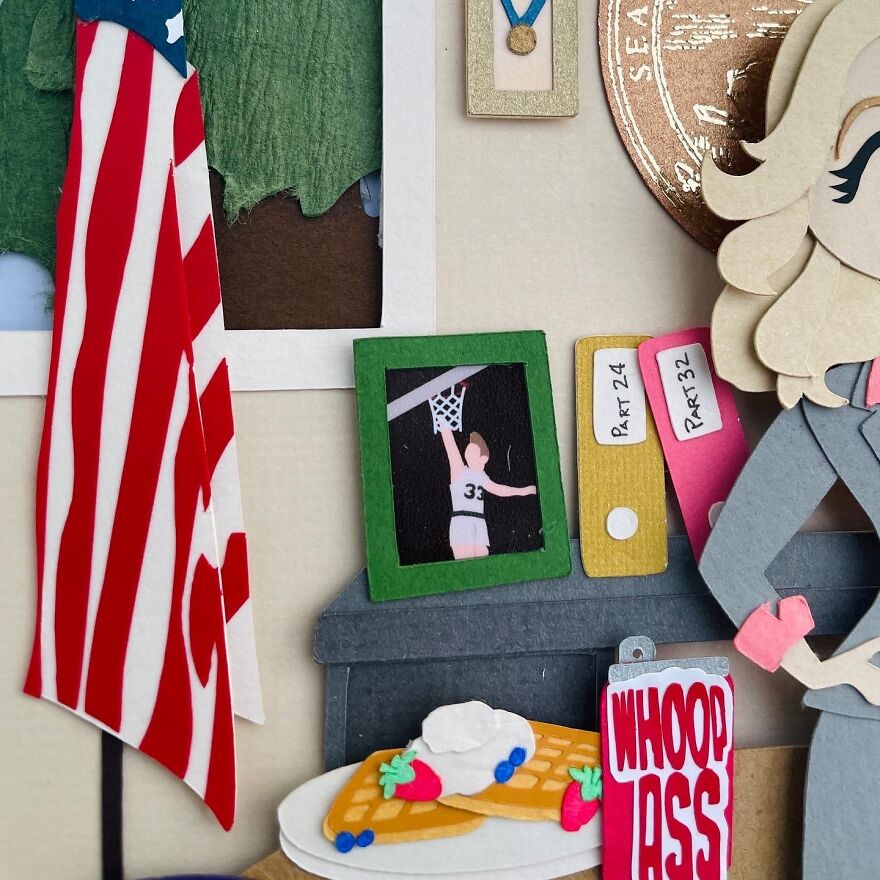 I Used Paper Art To Create The Characters Of Popular TV Shows (31 Pics)