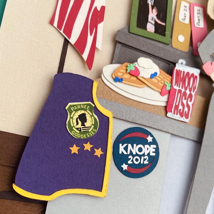 I Used Paper Art To Create The Characters Of Popular TV Shows (31 Pics)