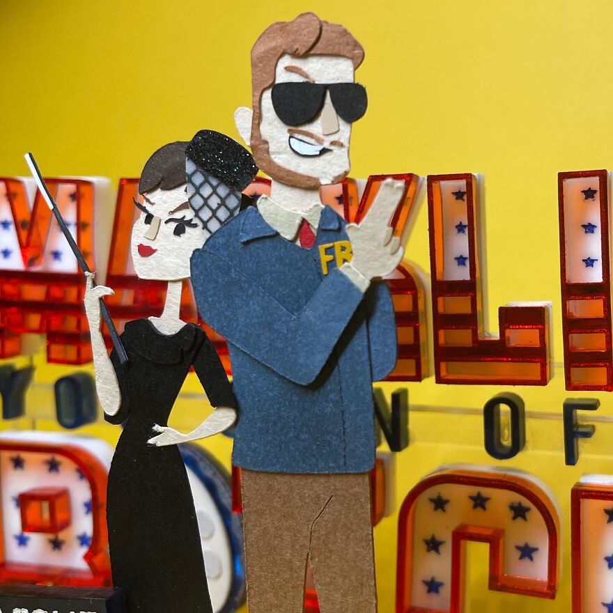 I Used Paper Art To Create The Characters Of Popular TV Shows (31 Pics)