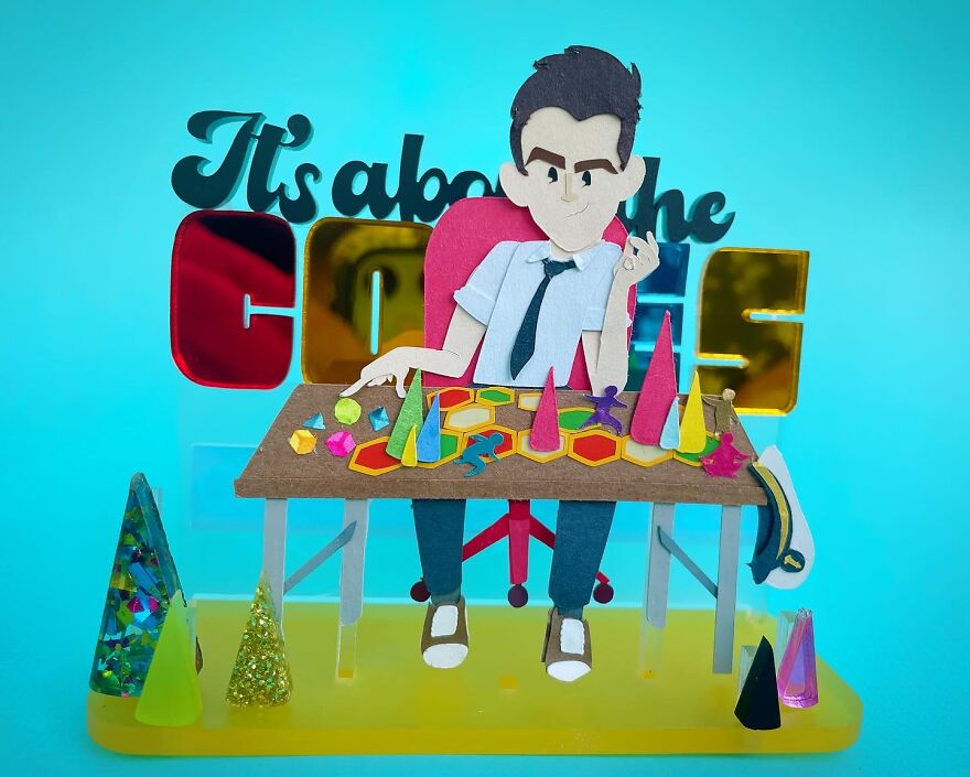 I Used Paper Art To Create The Characters Of Popular TV Shows (31 Pics)