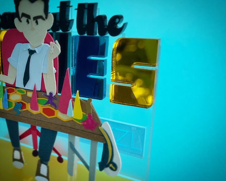 I Used Paper Art To Create The Characters Of Popular TV Shows (31 Pics)