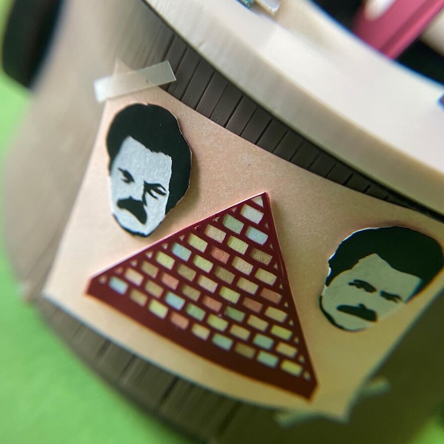 I Used Paper Art To Create The Characters Of Popular TV Shows (31 Pics)