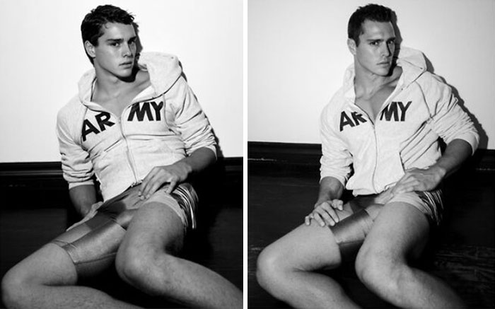 &ldquo;Now & Then&rdquo;: Celebrity Photographer Takes Photos Of Male Models Decades Apart (14 Pics)