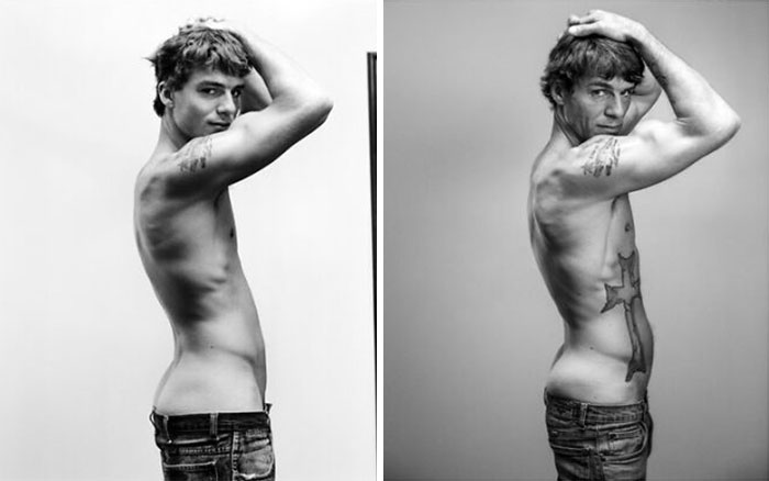 &ldquo;Now & Then&rdquo;: Celebrity Photographer Takes Photos Of Male Models Decades Apart (14 Pics)