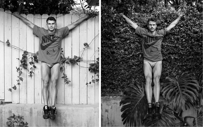 &ldquo;Now & Then&rdquo;: Celebrity Photographer Takes Photos Of Male Models Decades Apart (14 Pics)