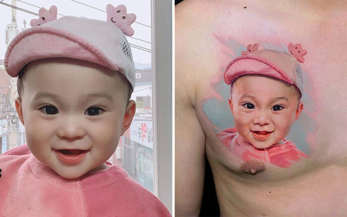 30 Hyper-Realistic Tattoos That Look Like They’ve Been Imprinted On The Skin