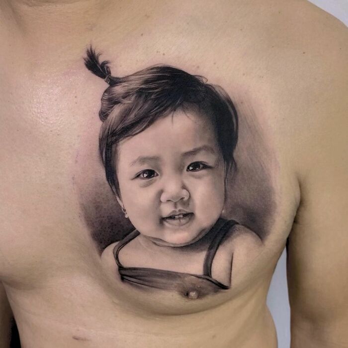 30 Hyper-Realistic Tattoos That Look Like They’ve Been Imprinted On The Skin