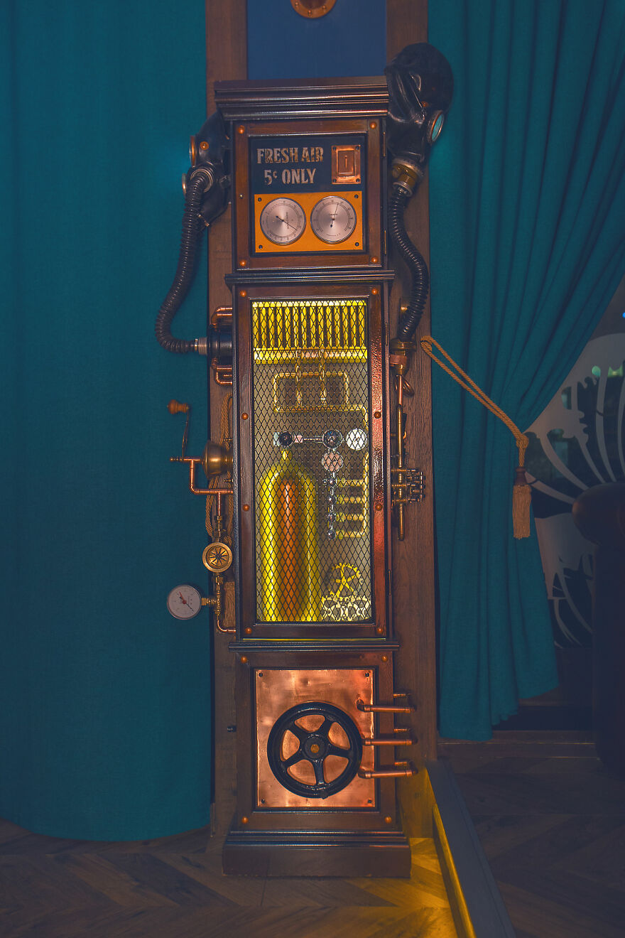 The Kraken Found A Sanctuary In This Underwater-Themed Bar "The Abyss Pub" Which Was Designed By Us