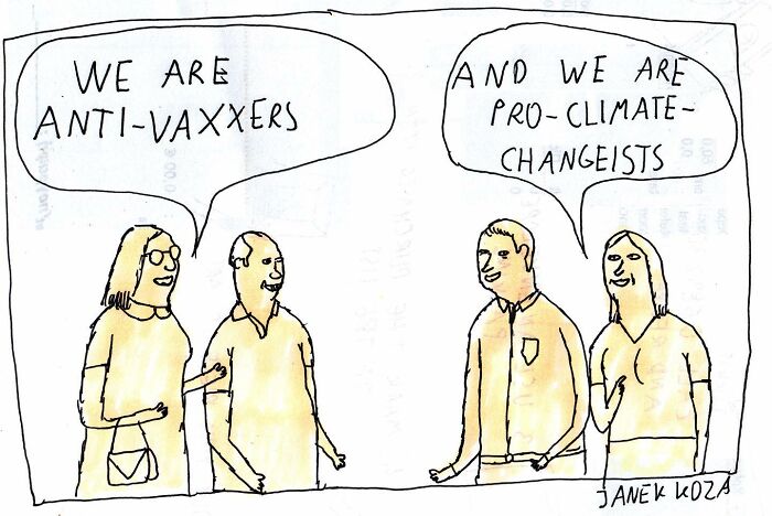 The Bizarre But Sincere Comics Of A Polish Artist About Our Society