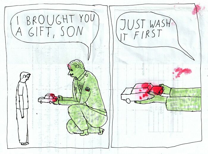 The Bizarre But Sincere Comics Of A Polish Artist About Our Society