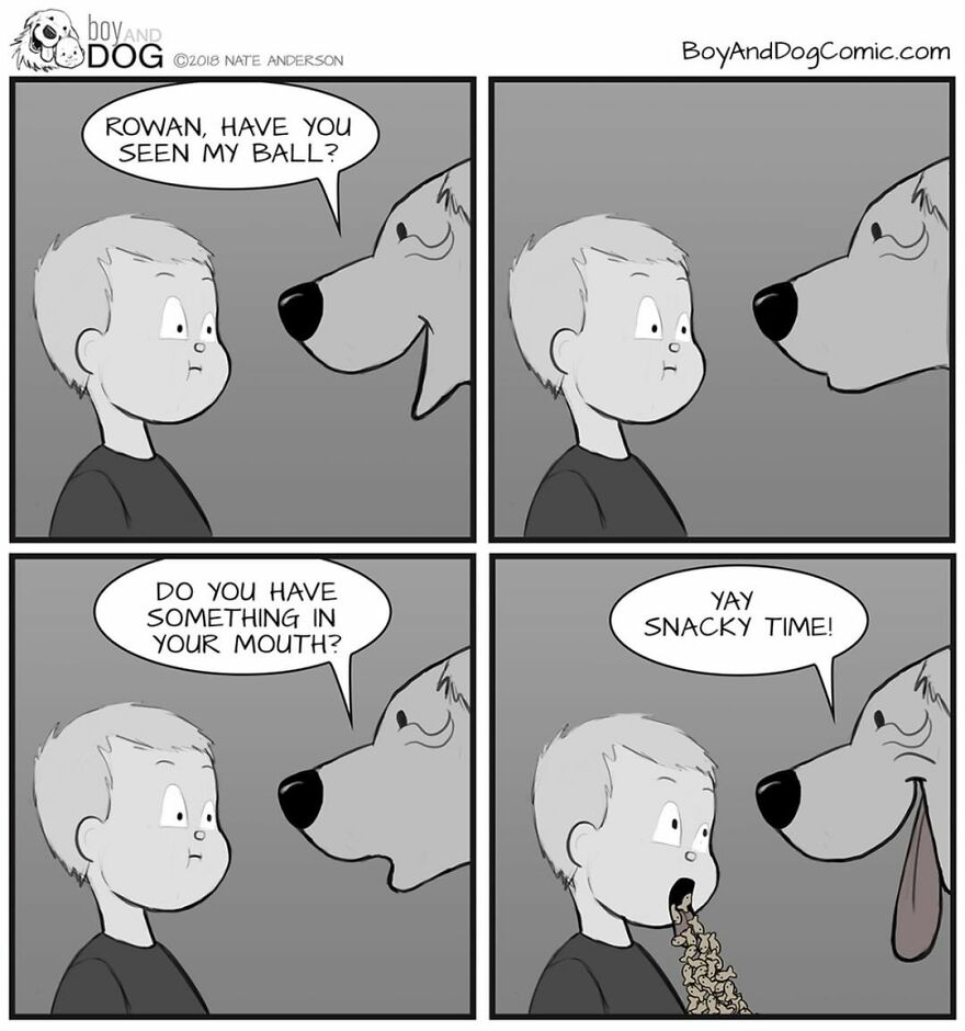 These Adorable Comics About The Friendship Between A Dog And A Baby Are Too Easy To Relate To(New Comics)