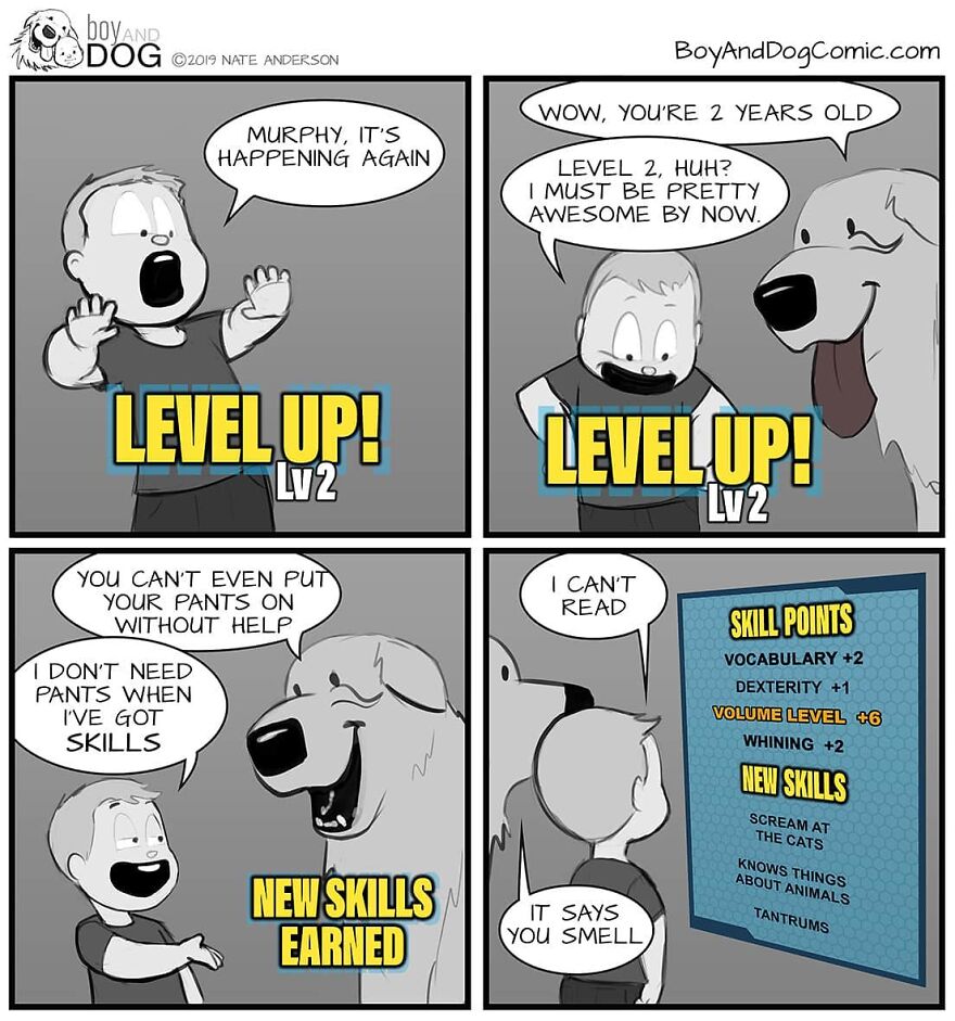 These Adorable Comics About The Friendship Between A Dog And A Baby Are Too Easy To Relate To(New Comics)