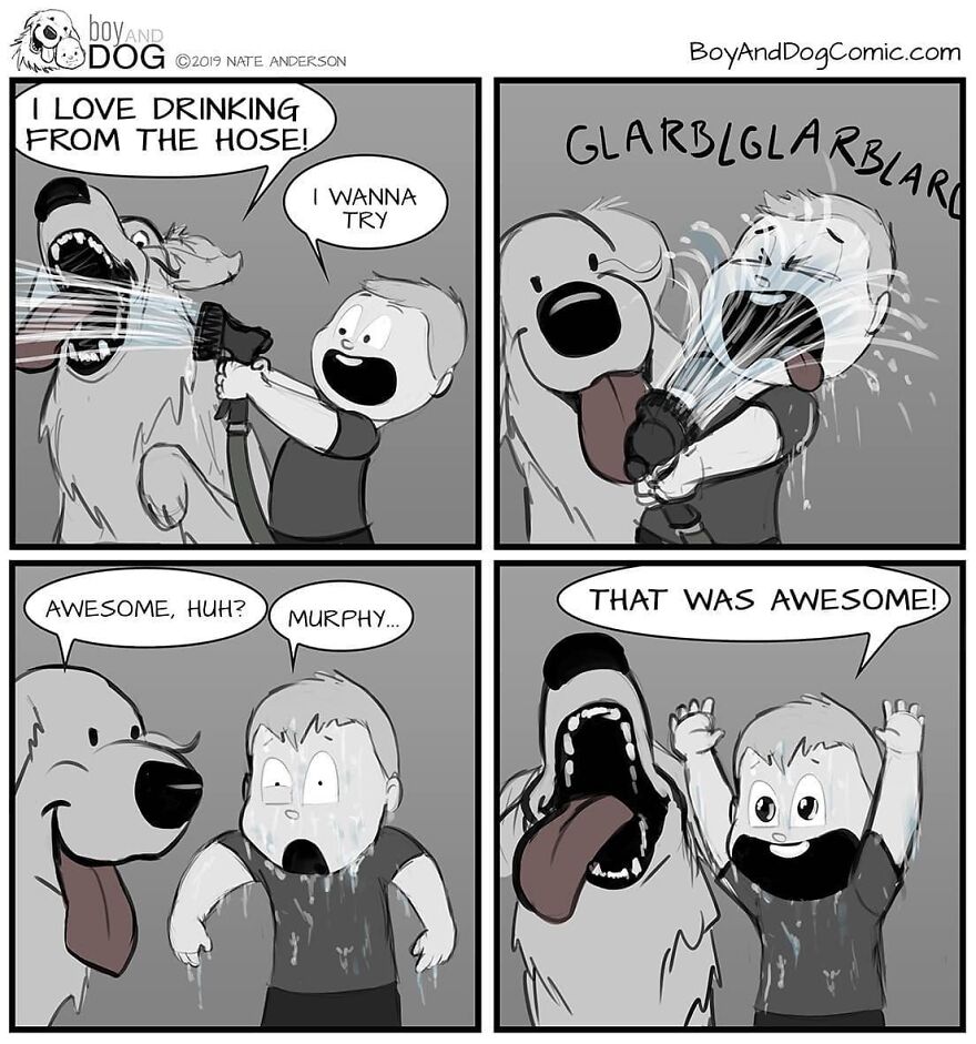 These Adorable Comics About The Friendship Between A Dog And A Baby Are Too Easy To Relate To(New Comics)