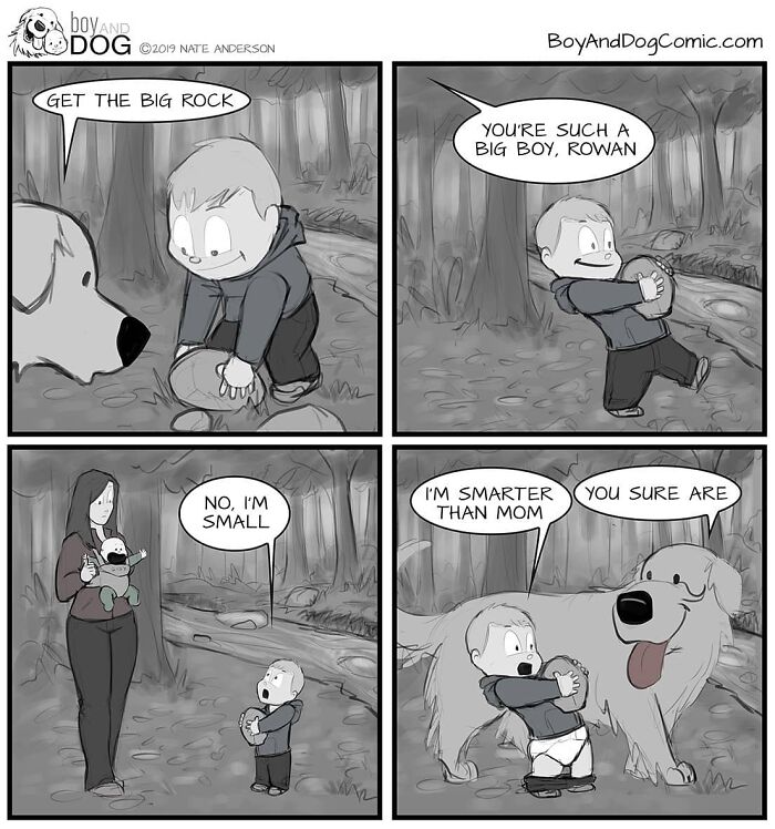 These Adorable Comics About The Friendship Between A Dog And A Baby Are Too Easy To Relate To(New Comics)