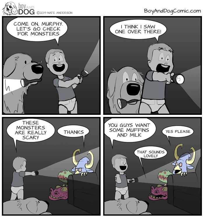 These Adorable Comics About The Friendship Between A Dog And A Baby Are Too Easy To Relate To(New Comics)