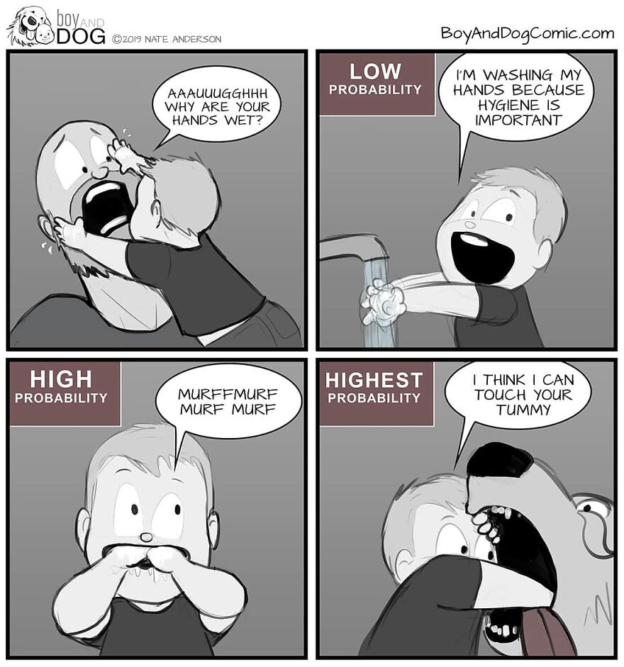 These Adorable Comics About The Friendship Between A Dog And A Baby Are Too Easy To Relate To(New Comics)