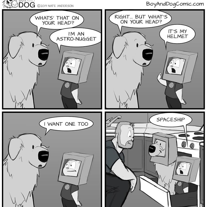 These Adorable Comics About The Friendship Between A Dog And A Baby Are Too Easy To Relate To(New Comics)
