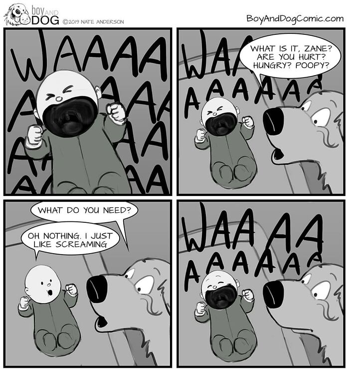 These Adorable Comics About The Friendship Between A Dog And A Baby Are Too Easy To Relate To(New Comics)