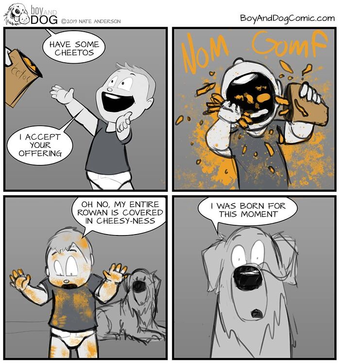 These Adorable Comics About The Friendship Between A Dog And A Baby Are Too Easy To Relate To(New Comics)