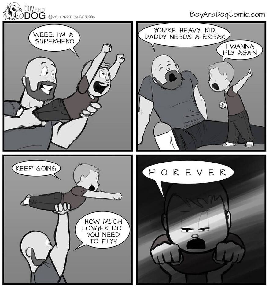 These Adorable Comics About The Friendship Between A Dog And A Baby Are Too Easy To Relate To(New Comics)