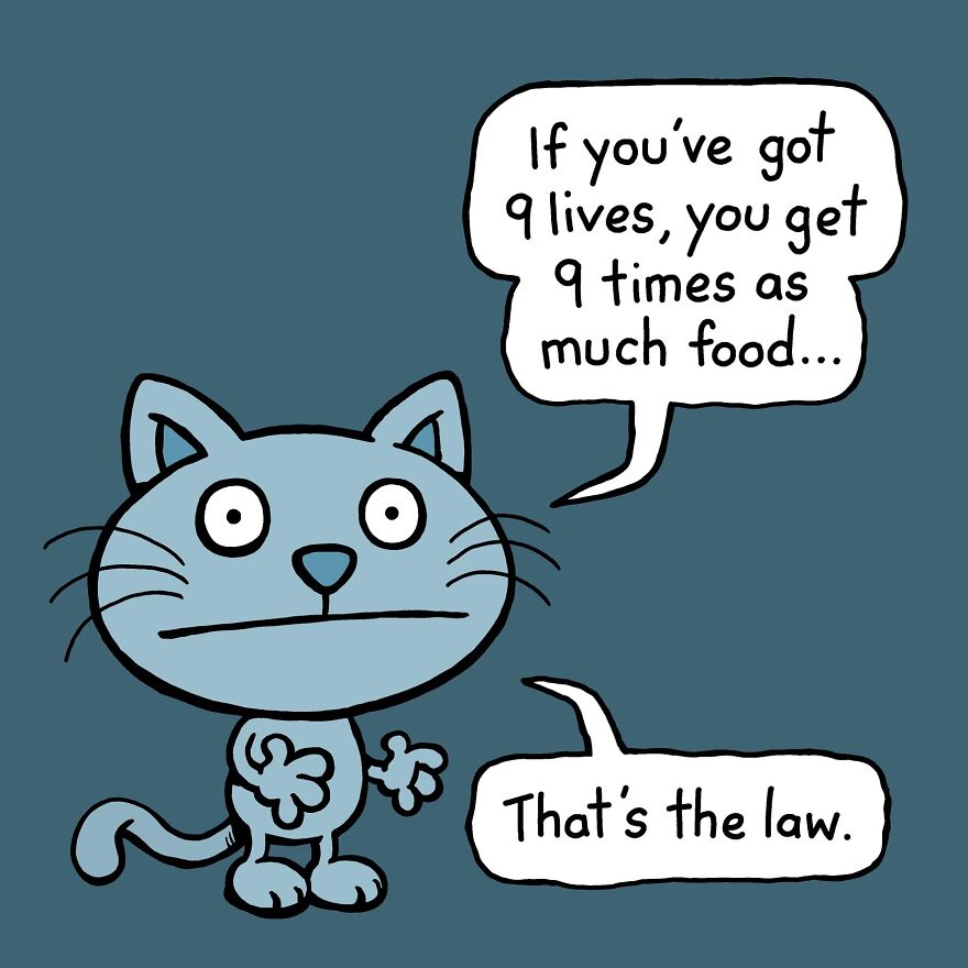This Artist Perfectly Illustrates Your Cat's "Cattitude"-Interview With Artist
