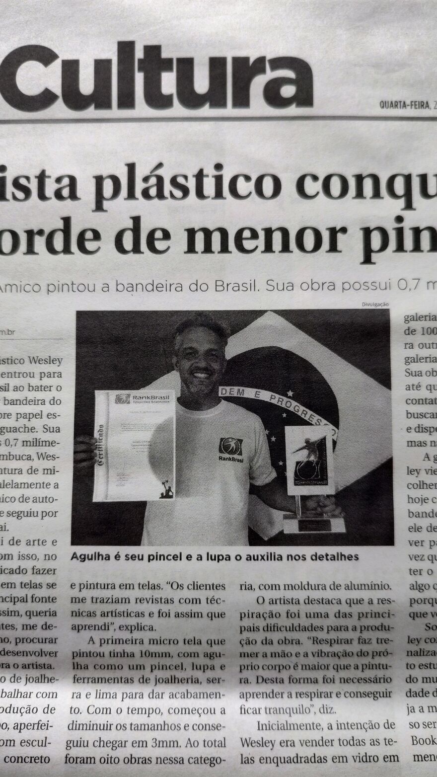 Tribute To The Artist's Day.