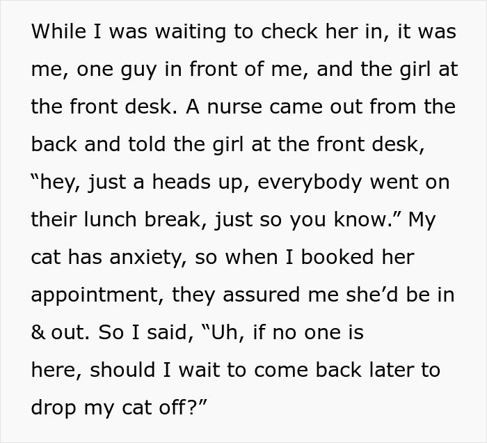 “AITA For Firing My Vet After The Way The Nurse Spoke To Me?” - 3