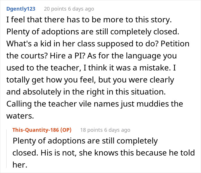 Teen Doesn&rsquo;t Listen When His Teacher Asks Him To Make A Biological Family Tree When He&rsquo;s Adopted And Gets The Lowest Grade
