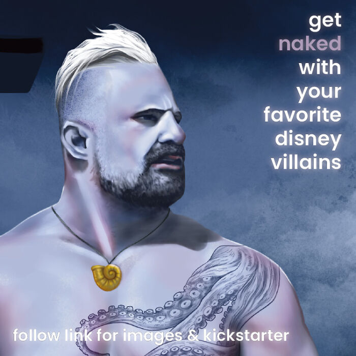 I Am Producing An Art Project Of Male Sports Pin-UPS Inspired By Disney Villains