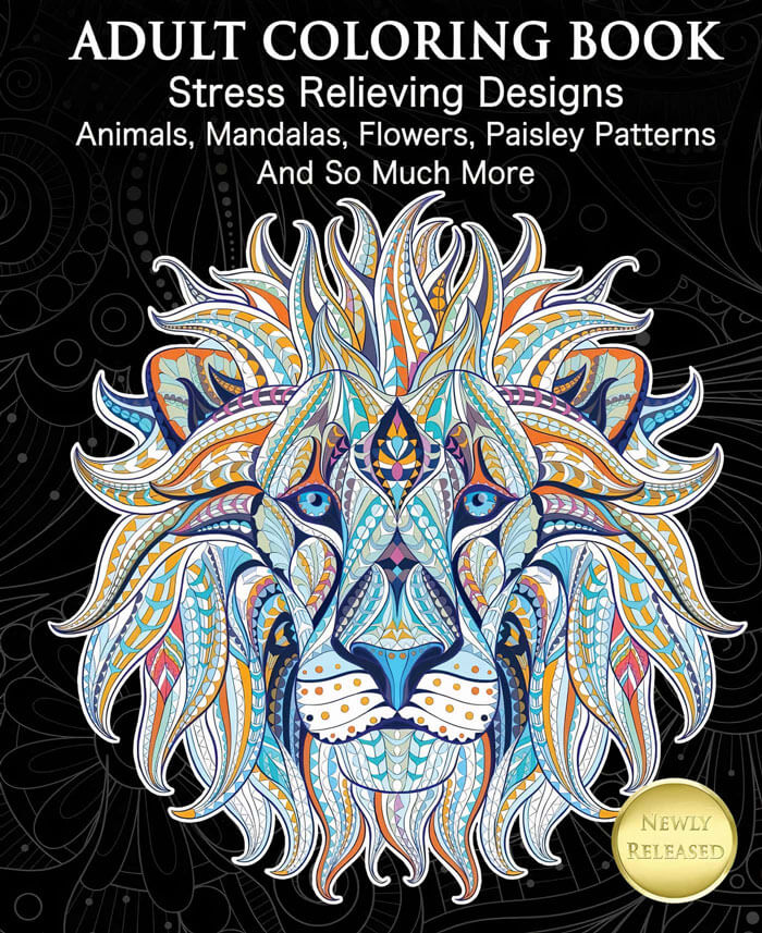 "Adult Coloring Book" By Cindy Elsharouni