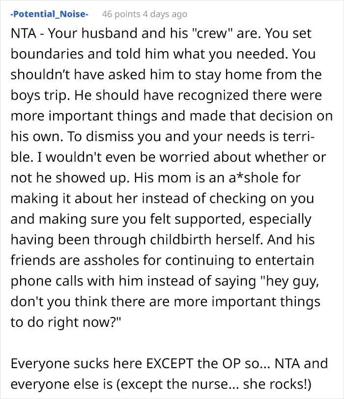 "Am I The Jerk For Kicking My Husband Out Of The Delivery Room?"