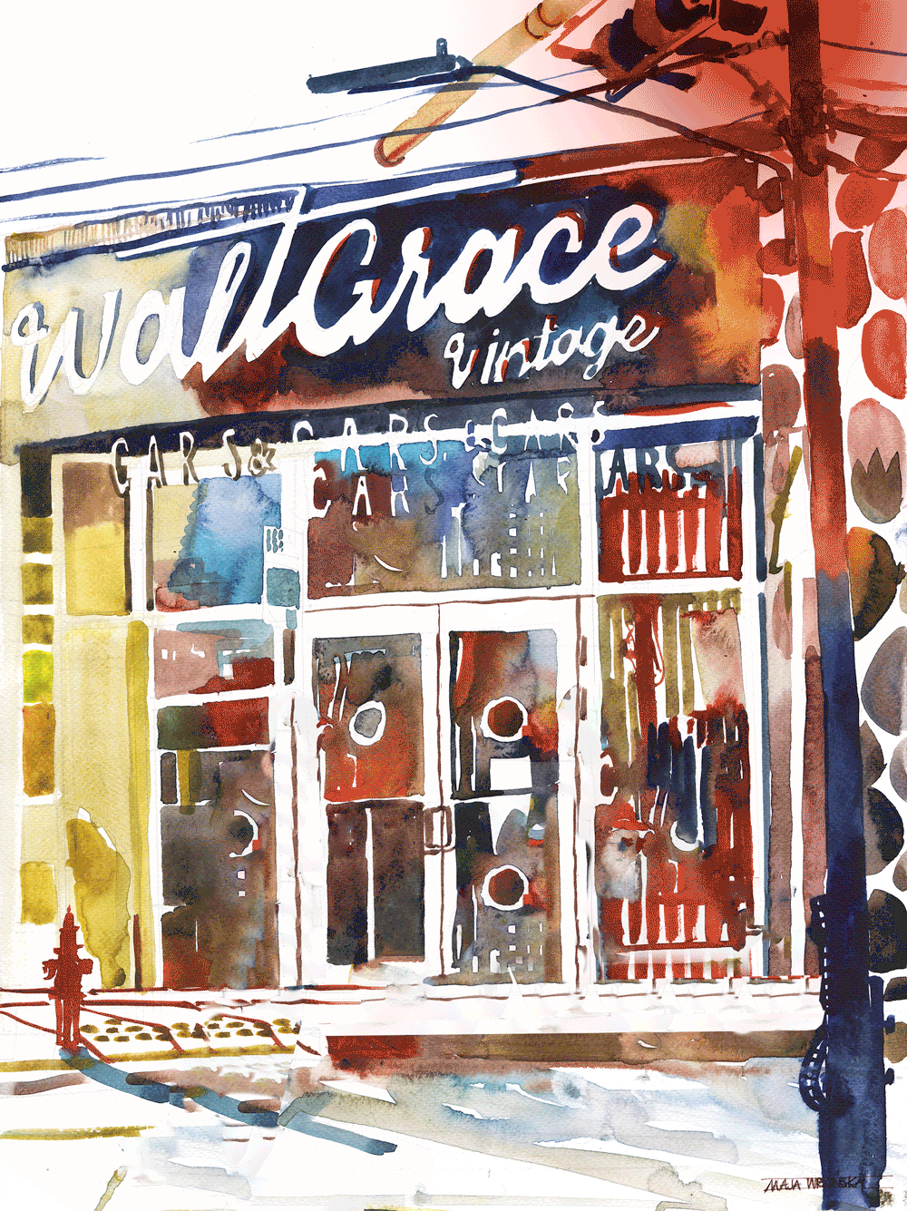 I Animate My Watercolor