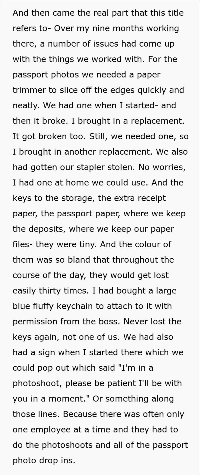 Company Fires Most Competent Worker Over A 3-Strike Policy, They Collect Their Self-Bought Equipment, Resulting In Store Closure