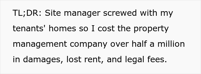 Apartment Complex Owner Pulls ‘Nuclear Revenge’ On The Site Manager Who Was In Charge Of His Property But Neglected It Instead - 16